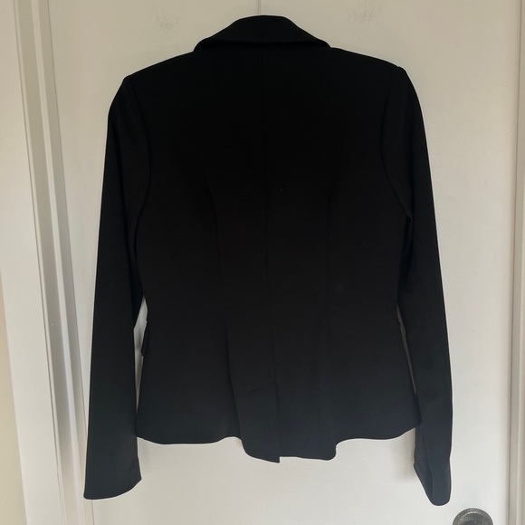 Matty‎ M Black Knit Blazer with Button Details, Size M - Picture 2 of 6